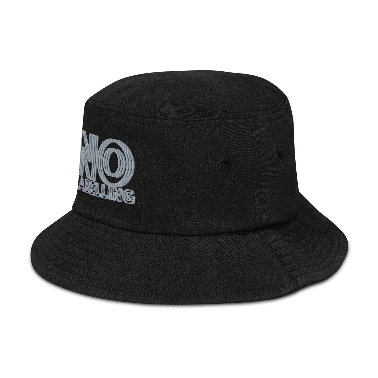 Denim bucket hat No Labelling