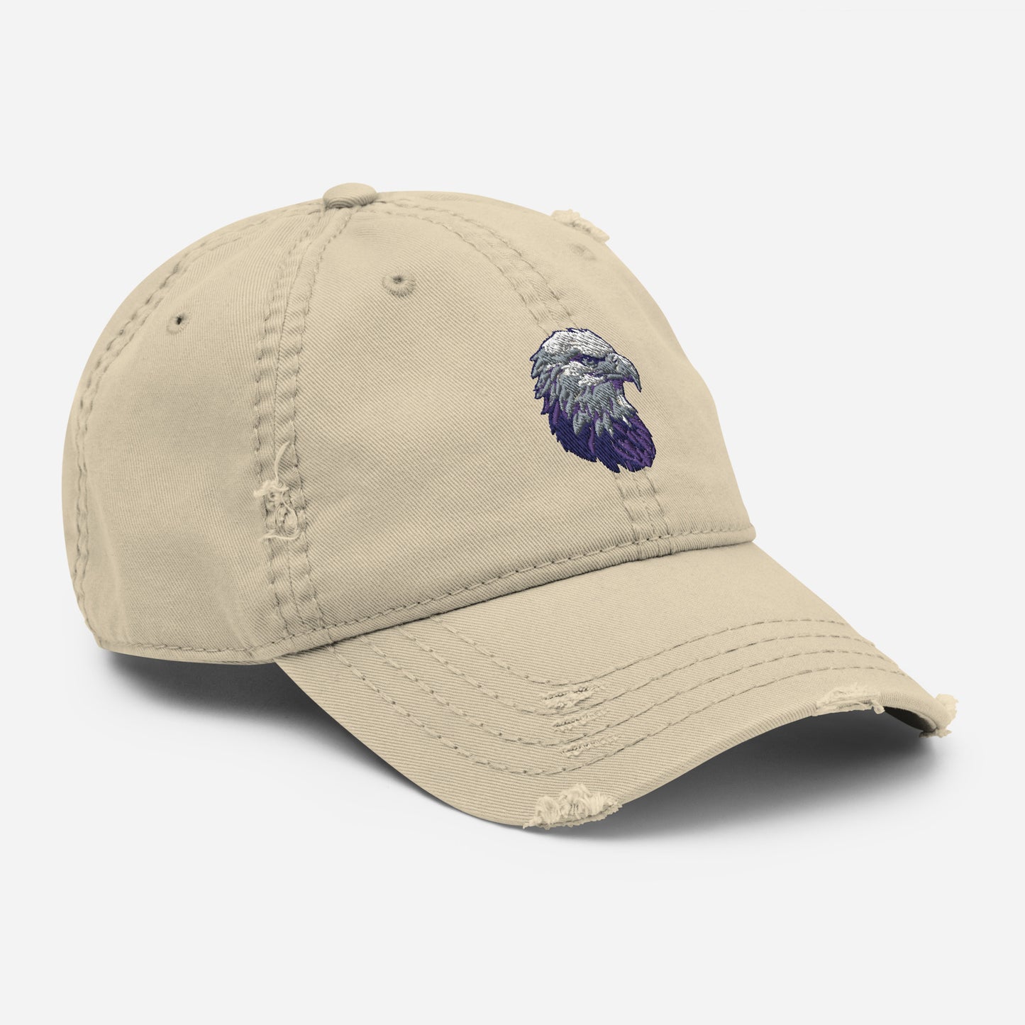 Distressed Dad Hat, Eagle