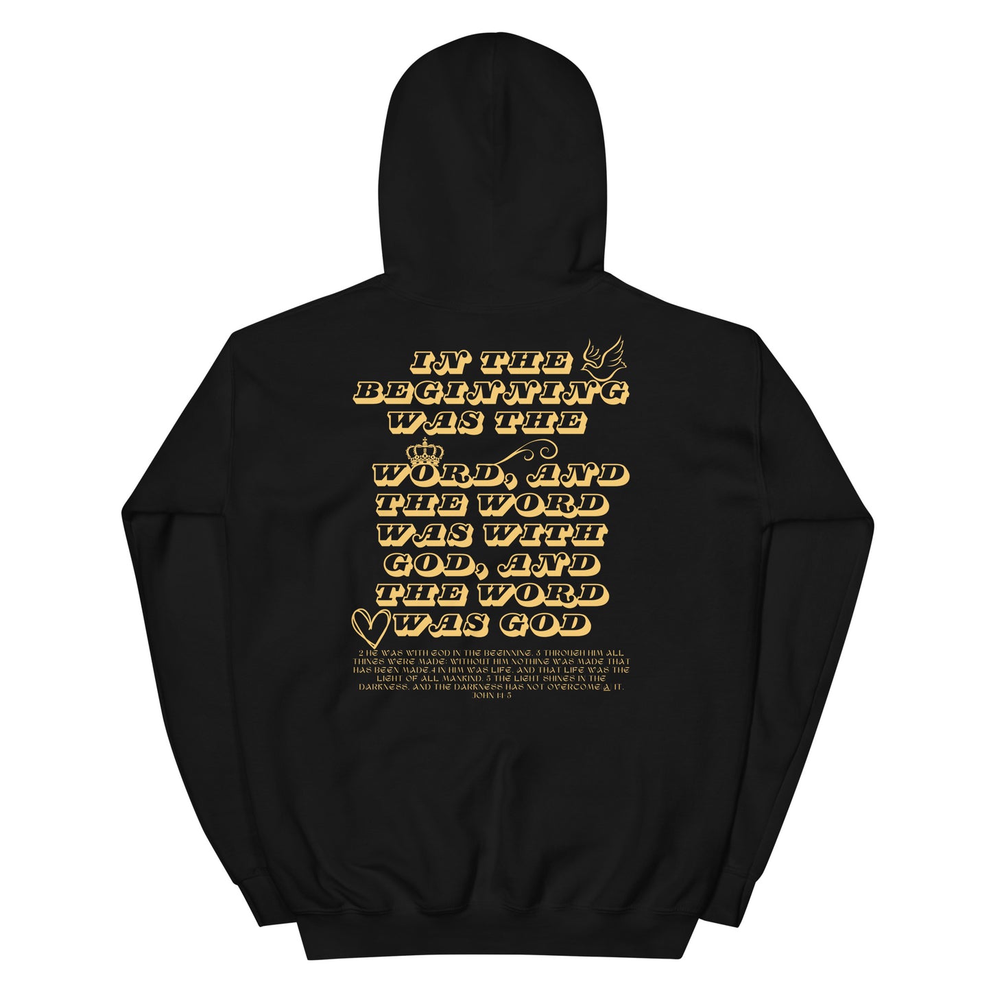 Bible Quote Hoodie, Unisex Hoodie