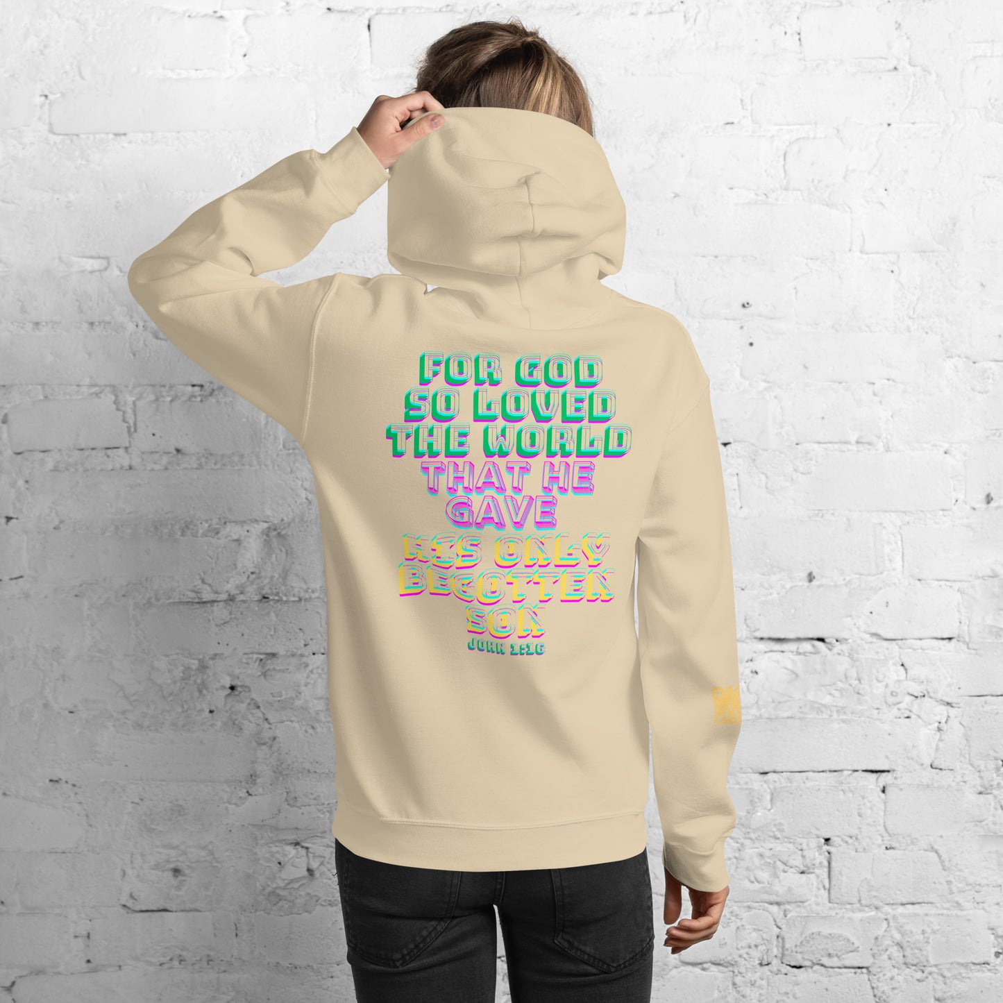 Bible Quote Hoodie, Unisex Hoodie