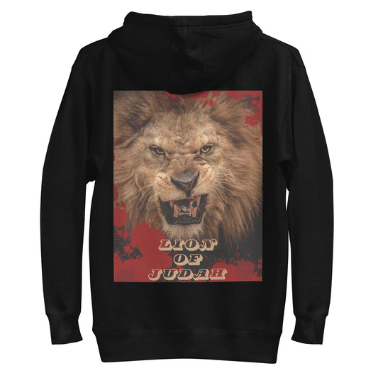 Men's Hoodie, Lion Of Judah