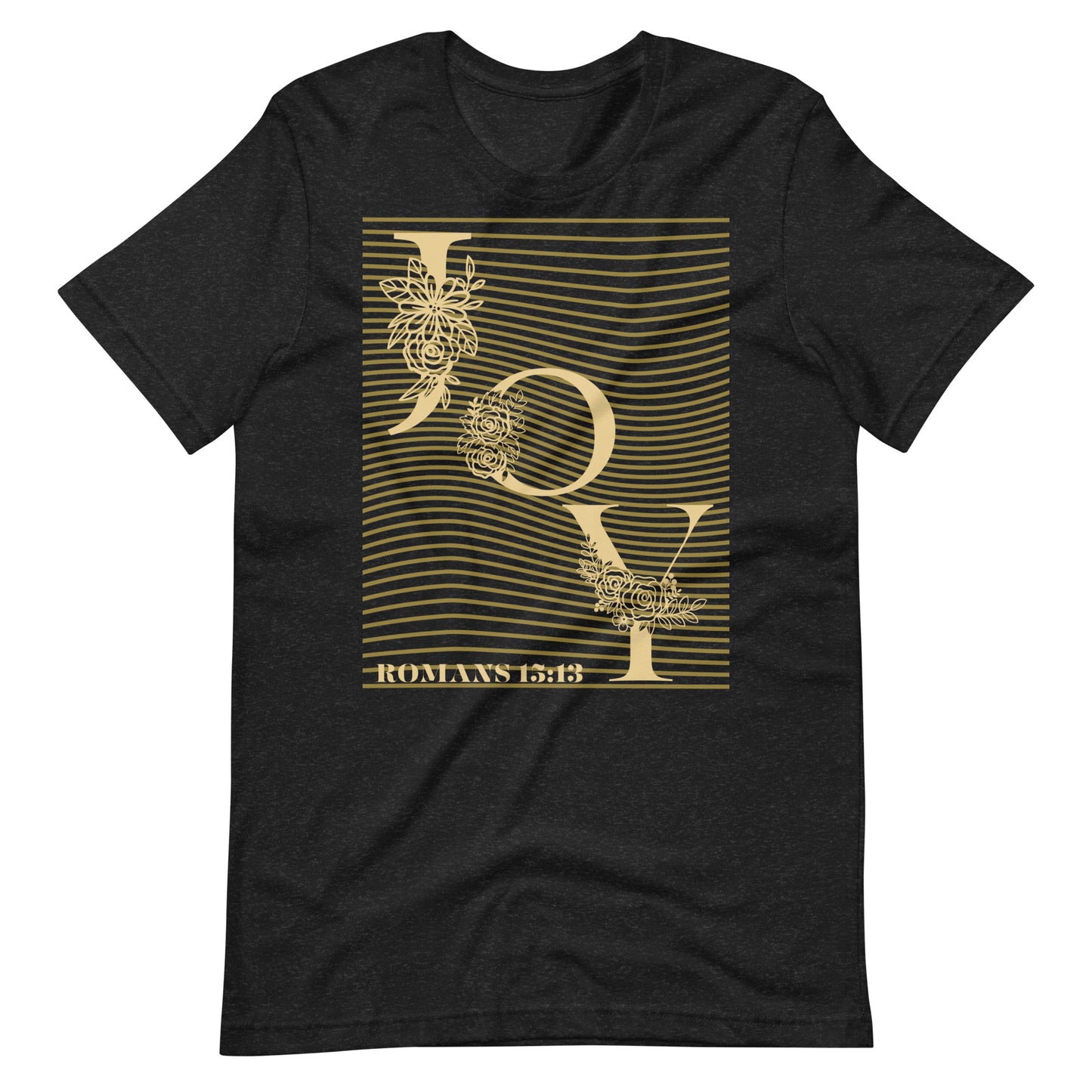 Joy Unisex T-shirt - Available in Black, Heather Dusty Blue, or Heather Black