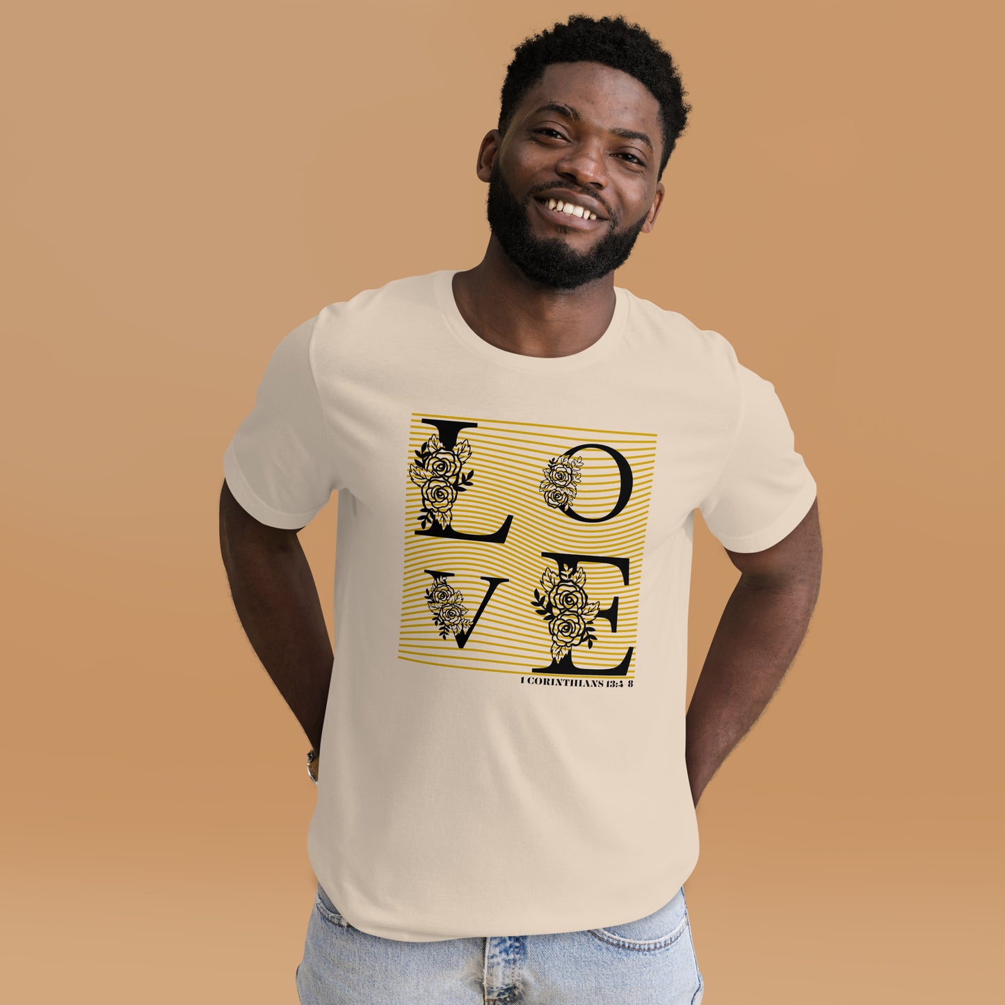 Love Unisex T-shirt - Available in White or Cream