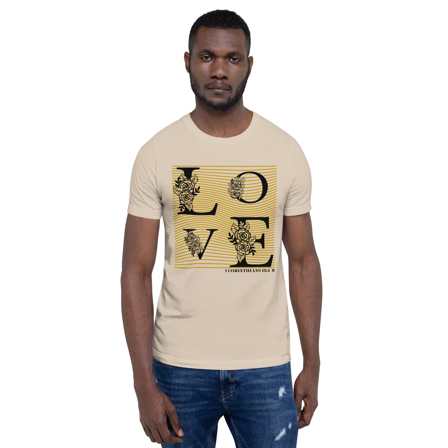 Love Unisex T-shirt - Available in White or Cream