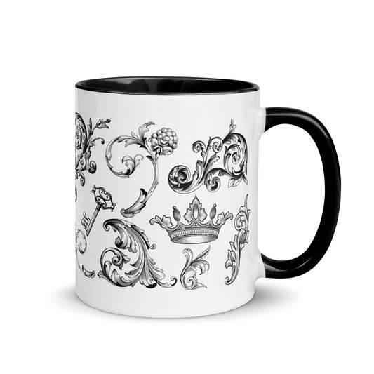 Scripture Mug Inspired By Book Of Revelation, Black Color Inside