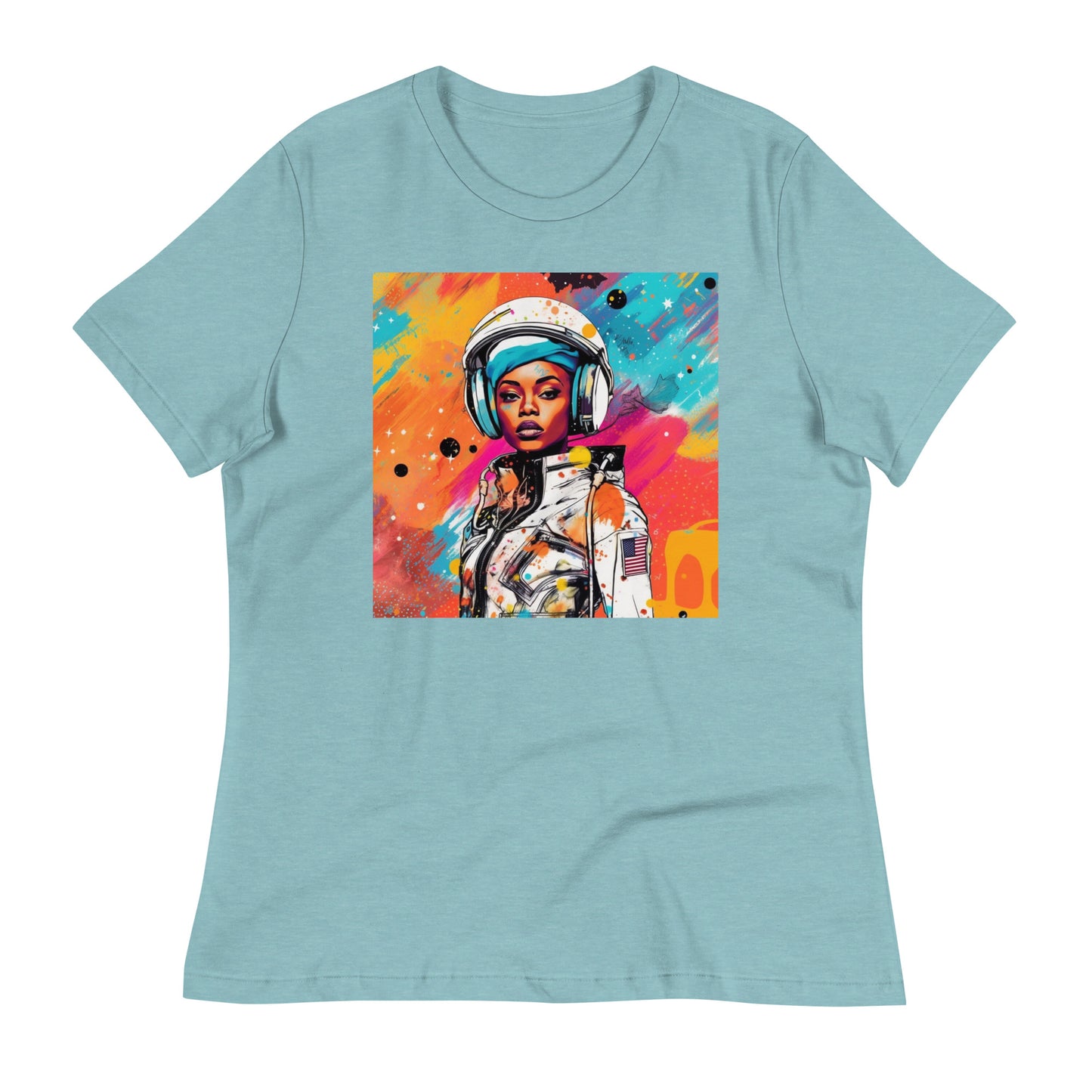 Women's Relaxed T-Shirt Lady Astronaut