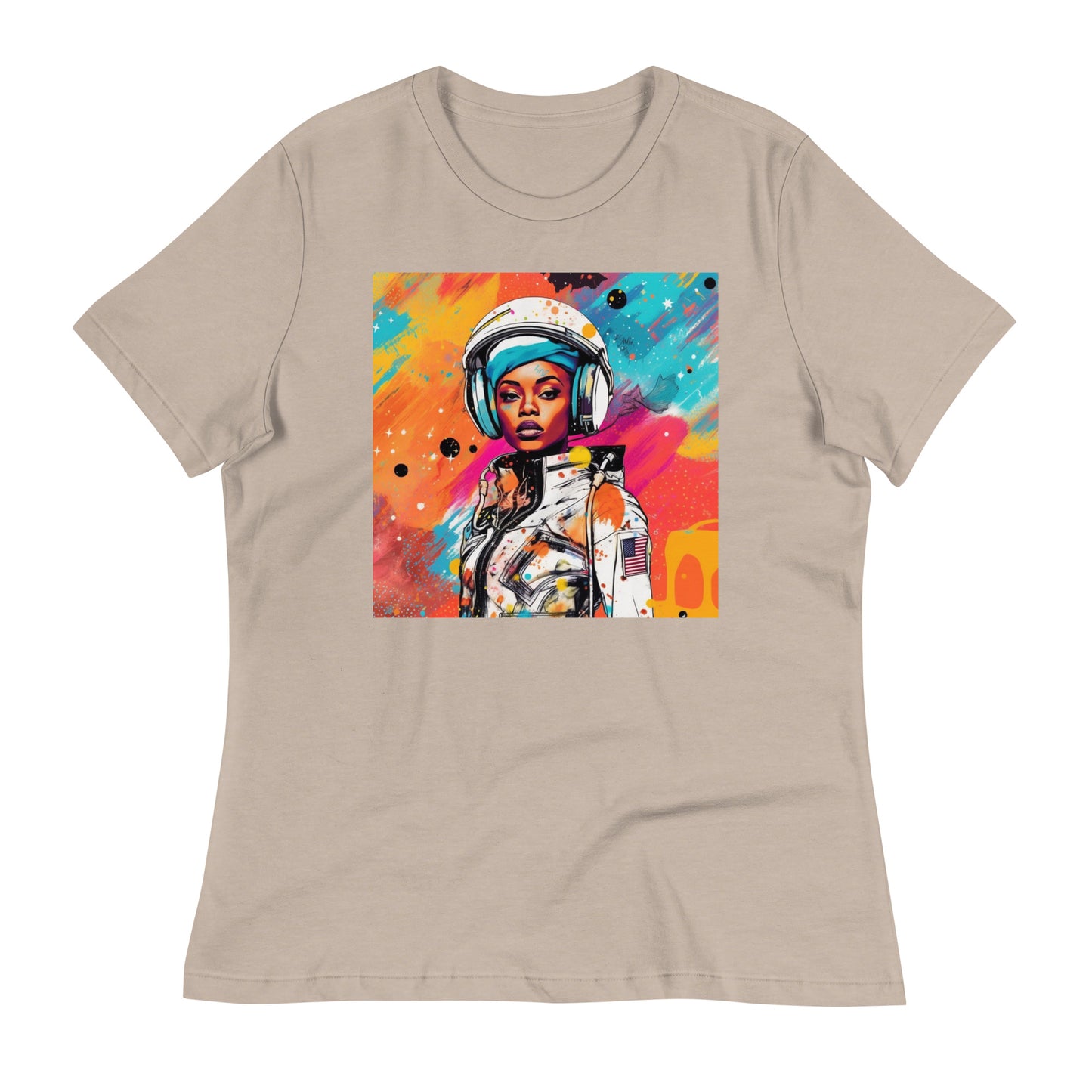 Women's Relaxed T-Shirt Lady Astronaut